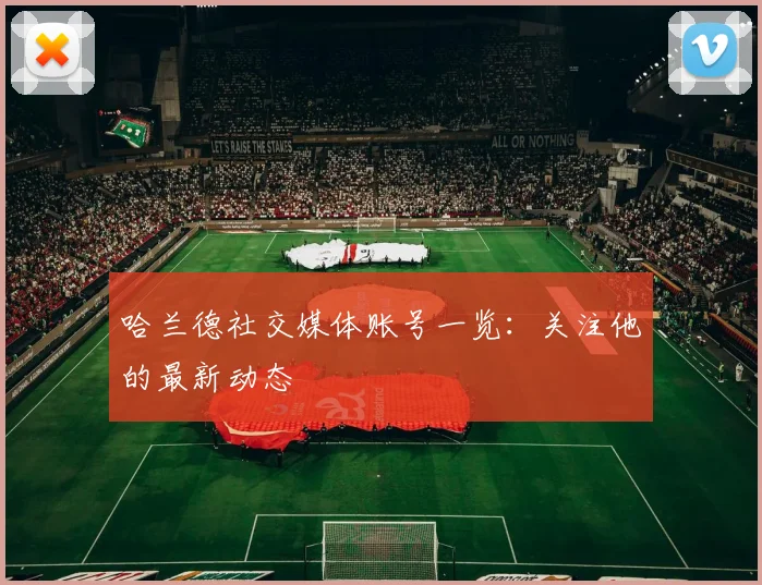 哈兰德社交媒体账号一览：关注他的最新动态